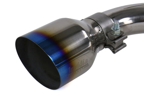 Invidia Dual N1 Catback Exhaust - Titanium Tips | 2008 - 2015 Mitsubishi Evo X (HS09MEXGD1ST)