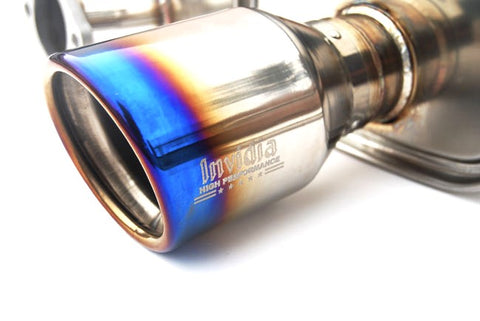 Invidia Q300 Catback Exhaust w/Titanium Tip | 1997-2001 Honda Prelude Type-SH (HS97HP1G3T)