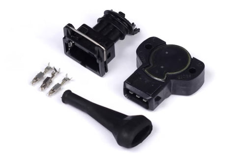 Haltech Throttle Position Sensor -Black Ccw Rotation 8mm D-Shaft | Universal (HT-010404)