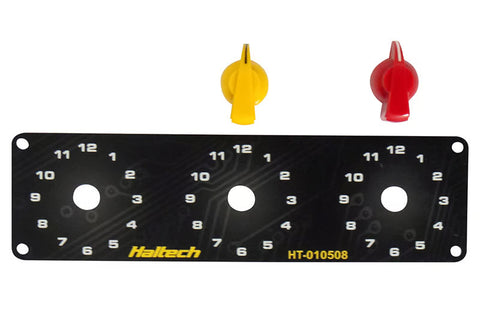 Haltech Triple Switch Panel Kit | Universal (HT-010508/10)