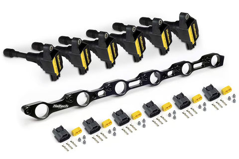Haltech R35 Coil Bracket Kit - Includes Bracket , Coils And Connectors | Toyota 1JZ/2JZ (HT-120200)