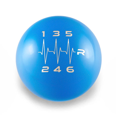Billetworkz Weighted Shift Knob w/ Heartbeat Engraving | Honda 6-Speed Manual (BW-KNB-6HON-HB6)