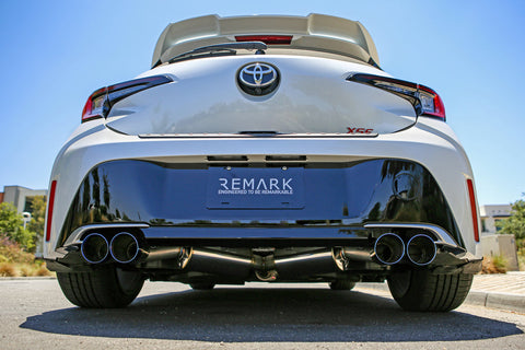 Remark Cat-Back Exhaust System | 2019+ Toyota Corolla Hatchback - NON GR (RK-C4063T-01)