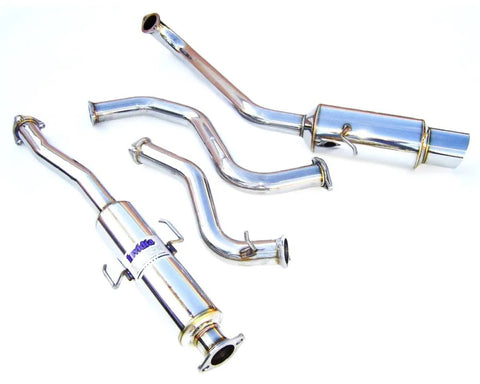 Invidia N1 Catback Exhaust System | 1988-1991 Honda CRX (HS88HCXGTP)