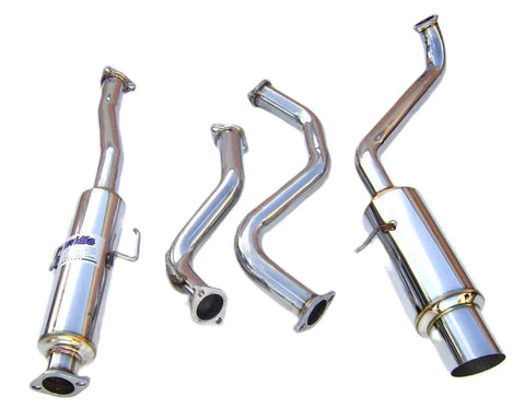 Invidia N1 Catback Exhaust System | 1988-1991 Honda CRX (HS88HCXGTP)