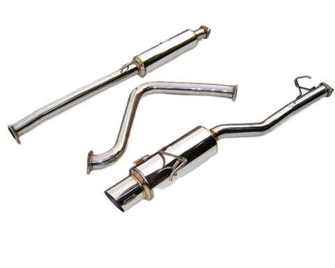 Invidia N1 Catback Exhaust w/Stainless Steel Tip | 1997-2001 Honda Prelude Base (HS97HP1GTP)