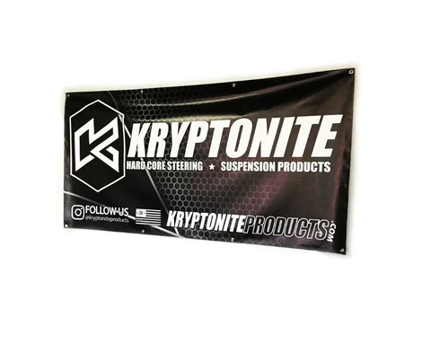 Kryptonite 3'X6' Shop Banner |  KRYBANNER