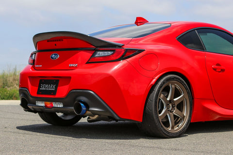 Remark R-1 Spec Full Titanium Catback Exhaust | 2022+ Subaru BRZ / Toyota GR86 (RK-C1063T-04TF/TFC)