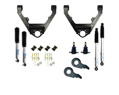 Kryptonite Stage 3 Leveling Kit w/ 1/2 Ton 6 Lug Bilstein Shocks |  KR99STAGE3BIL