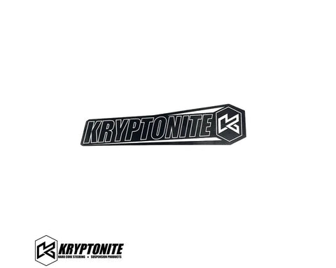 Kryptonite Upper Control Arm Logo Plates |  KRUCA19PLATES