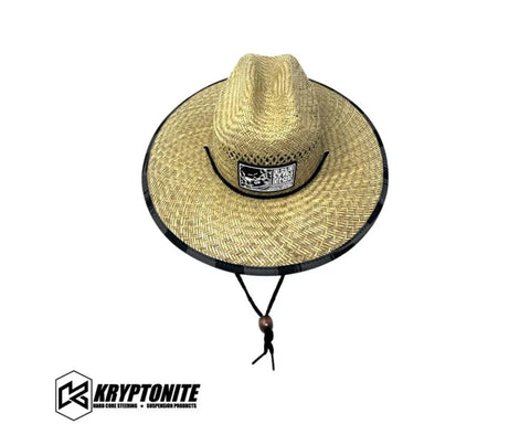 Kryptonite Graphic Straw Hat |  STRAWQR2