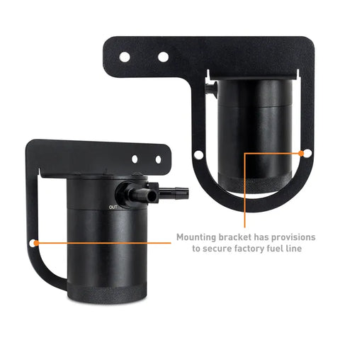 Mishimoto Baffled Oil Catch Can - PCV Side | 2022+ Honda Civic / 2023+ Acura Integra (MMBCC-CIV-22P)