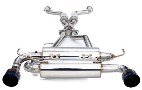 Invidia Gemini Catback Exhaust w/Titanium Tips | 03-08 Infiniti FX35 / 03-05 FX45 (HS03IFXGIT)