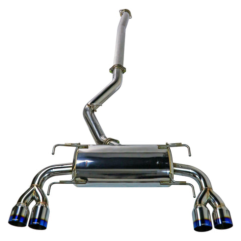 Remark Sport Touring Catback Exhaust w/o Resonator | 2008-2014 Subaru WRX / STI Hatch (RK-C4076S-02N)