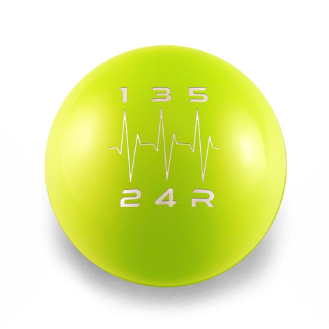 Billetworkz Weighted Shift Knob w/ Heartbeat Engraving | Honda 5-Speed Manual (BW-KNB-5HON-HB5)