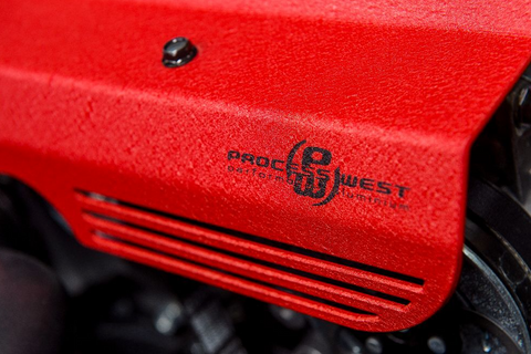 Process West Engine Pulley Garnish | 2002-2014 Subaru WRX / 2004-2019 STI (PWED02)