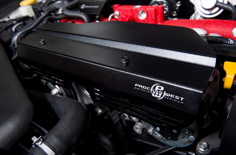 Process West Engine Pulley Garnish | 2002-2014 Subaru WRX / 2004-2019 STI (PWED02)