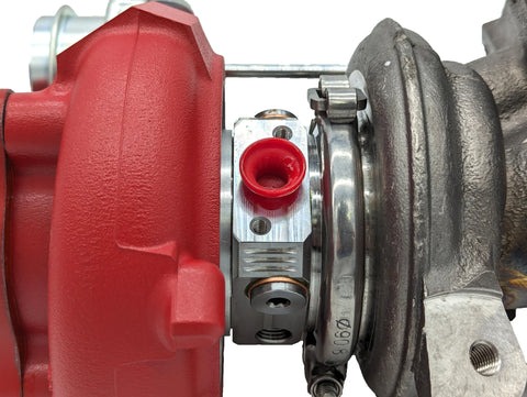 Forced Performance XR FP Red Ball Bearing Turbocharger | 2008-2015 Mitsubishi Evo X (2002200/2002201)