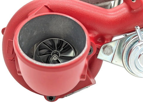 Forced Performance XR FP Red Ball Bearing Turbocharger | 2008-2015 Mitsubishi Evo X (2002200/2002201)