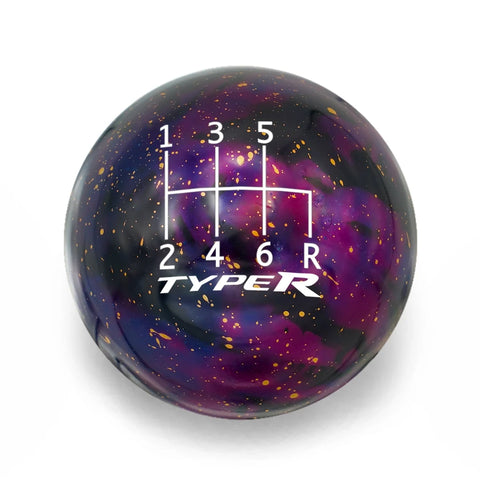 Billetworkz Cosmic Space Shift Knob w/ Type-R Engraving | Honda 6-Speed Manual (BW-KNB-6HON-TYPR-C)
