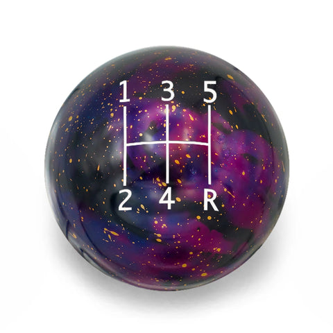 Billetworkz Cosmic Space Shift Knob w/ Standard Engraving | Honda 5-Speed Manual (BW-KNB-5HON-STD5-C)