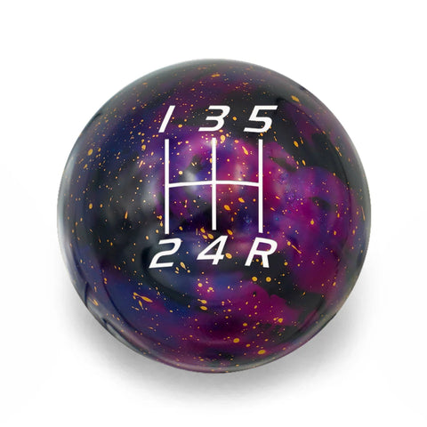Billetworkz Cosmic Space Shift Knob w/ Velocity Engraving | Honda 5-Speed Manual (BW-KNB-5HON-VEL5-C)