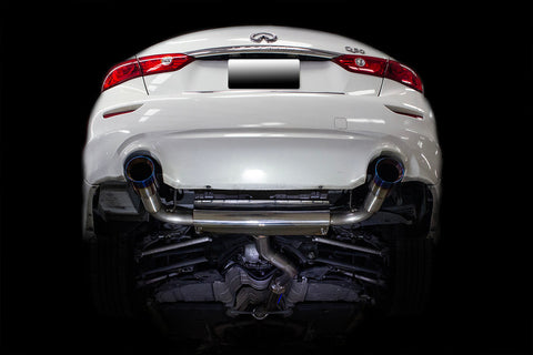 ISR Performance OMS Spec Burnt Tip Exhaust | 2014-2024 Infiniti Q50 (IS-OMS-Q50)