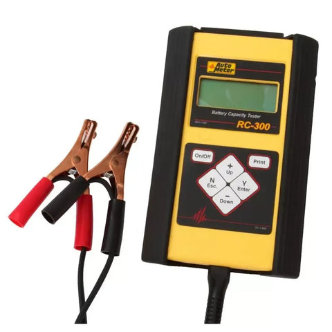 Autometer Handheld 4-50Ah Battery Capacity Tester | Universal (RC-300)