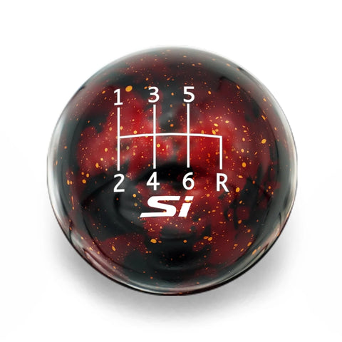 Billetworkz Cosmic Space Shift Knob w/ Si Engraving | Honda 6-Speed Manual (BW-KNB-6HON-SI-C)