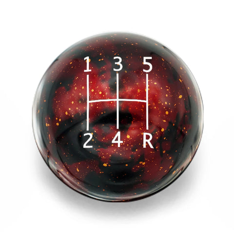 Billetworkz Cosmic Space Shift Knob w/ Standard Engraving | Honda 5-Speed Manual (BW-KNB-5HON-STD5-C)