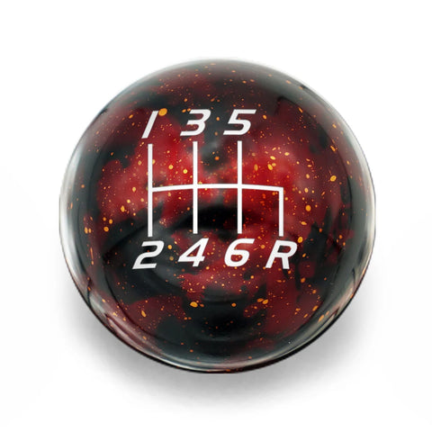 Billetworkz Cosmic Space Shift Knob w/ Velocity Engraving | Honda 6-Speed Manual (BW-KNB-6HON-VEL6-C)