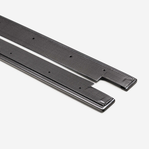 Seibon MB-Style Carbon Fiber Side Skirts | 2023+ Toyota GR Corolla (SS23TYGRCOR-MB)