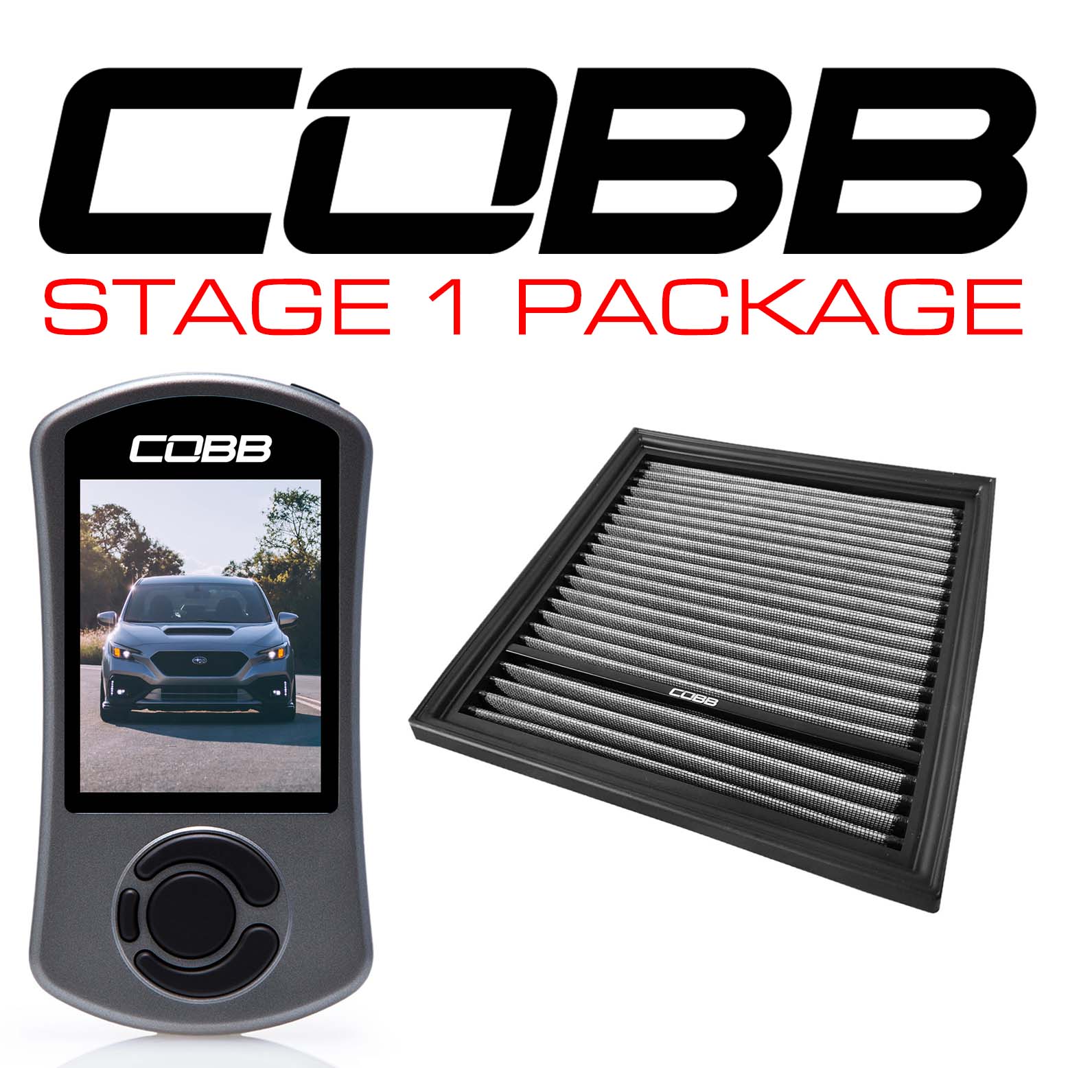Cobb Stage 1 Power Package | 2022+ Subaru WRX (SUB0060010