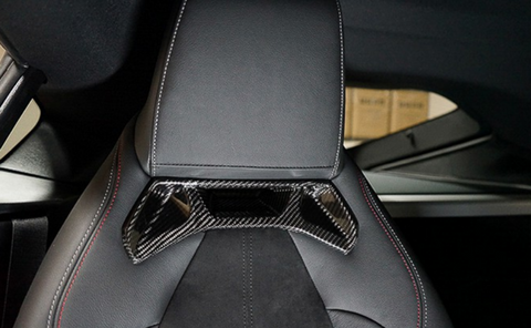 Revel GT Dry Carbon Seat Insert Cover Set | 2020-2026 Toyota Supra (1TR4GT0AT08)