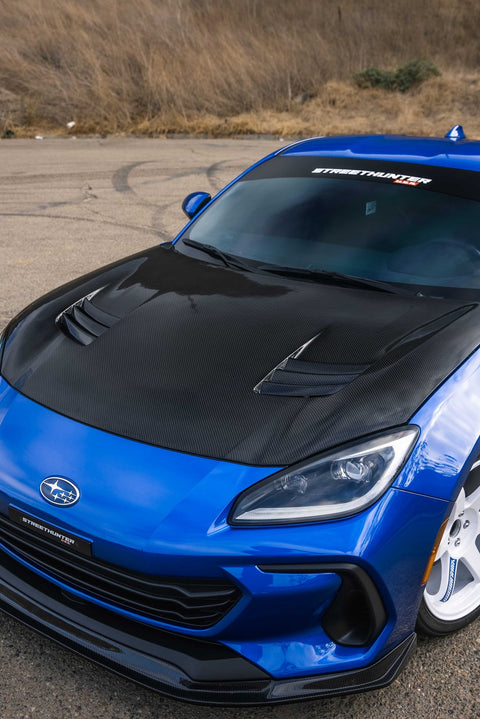 StreetHunter Designs 2nd Gen BRZ Fiber Front Lip | 2022+ BRZ (SHD-BRZGR86-FLCBN)