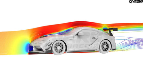 Verus Engineering V1X Swan Neck Rear Wing Kit | 2020-2026 Toyota Supra (A0598A)