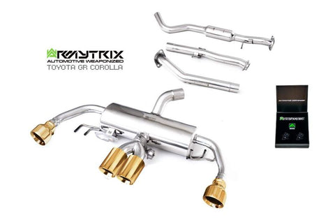 Armytrix Valvetronic Exhaust System | 2023+ Toyota GR Corolla (TOCG4-QS3833)