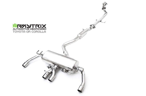 Armytrix Valvetronic Exhaust System | 2023+ Toyota GR Corolla (TOCG4-QS3833)