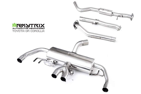 Armytrix Valvetronic Exhaust System | 2023+ Toyota GR Corolla (TOCG4-QS3833)