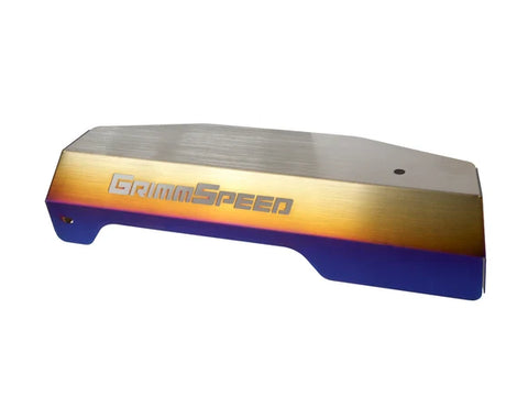 GrimmSpeed Titanium Pulley Cover | 2015-2021 Subaru WRX (GRM.1064.1.0)