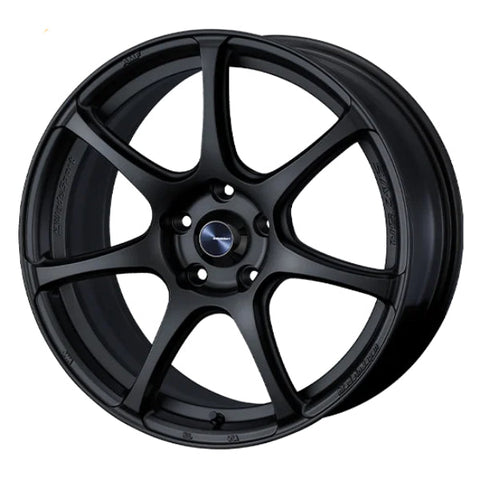WedsSport SA-75R Matte Black 17x7.5 | 5x100 (74108)