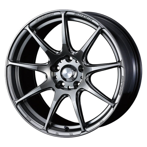 WedsSport SA-99R Platinum Silver Black 18x9.5 | 5x114.3 (73928)