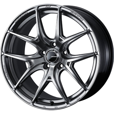 WedsSport SA-01R Platinum Silver Black 18x8.5 | 5x108 (74723)