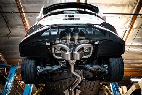 Remark Link Loop Titanium Catback Exhaust & Front Pipe | 2017-2021 Honda Civic Type-R (RK-C2076H-01LT)