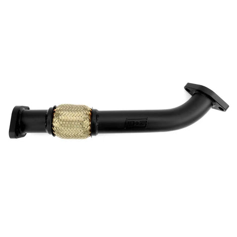 GrimmSpeed HiFlow Exhaust Manifold Crosspipe - Black Thermal Coated | 2006-2007 Subaru WRX & 2004-2008 Subaru Forester XT (GRM002001)
