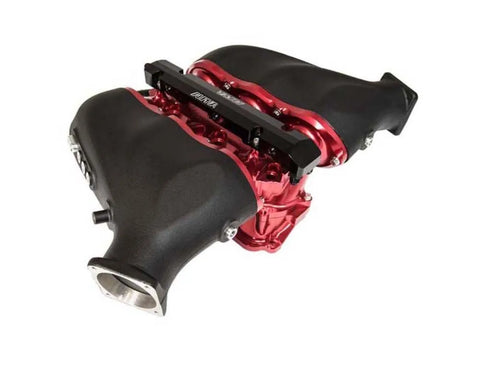 AMS Performance Intake Manifold w/Cast Aluminum Plenums & Standard Fuel Rail (6 injectors) | 2009-2024 Nissan GT-R (ALP.07.08.0101-57)