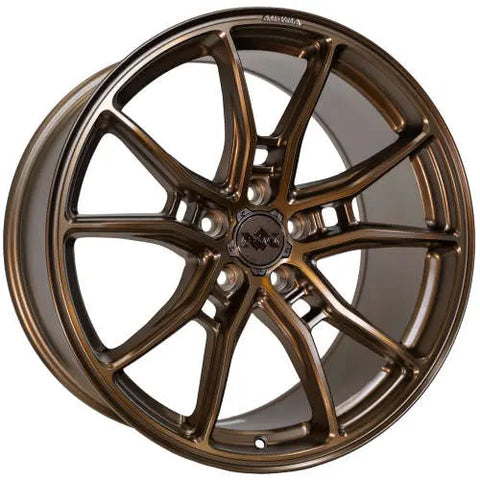 Anovia AN-10 Bronze w/ Bronze Tint Machined Spoke Faces 19x8.5 +35 | 5x120 (ANO0101985512035BZ)