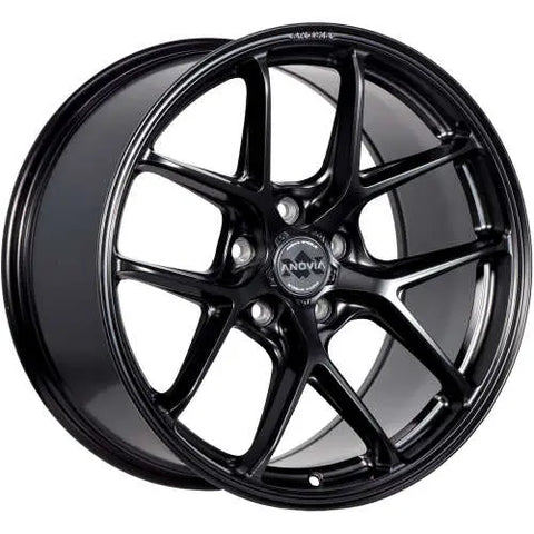 Anovia Wheels AN-12 Satin Black 19x8.5 | 5x120 (ANO0121985512035SB)