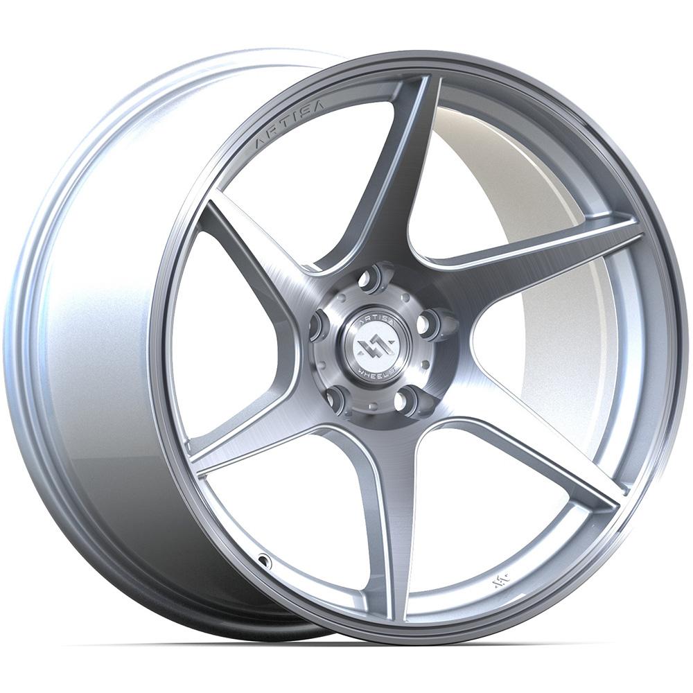 Anovia Titan Brushed Apollo Silver 19x10.5 +22 | 5x114.3