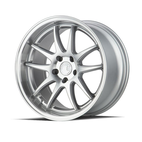 AodHan Wheels DS02 Silver w/ Machined Spoke Faces & Lip 19x9.5 | 5x114.3 (DS21995511422SMF)